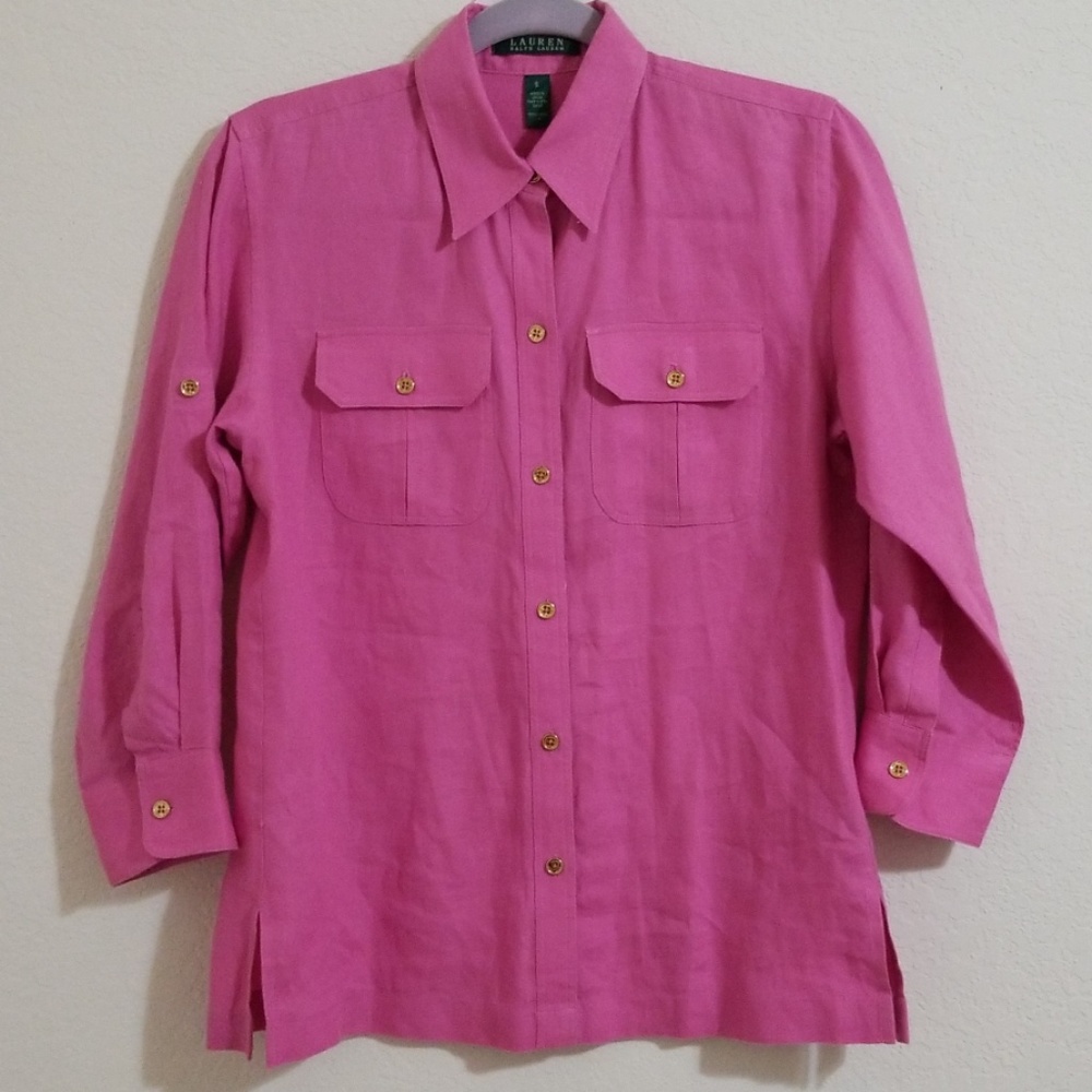 Lauren Ralph Lauren Linen Top